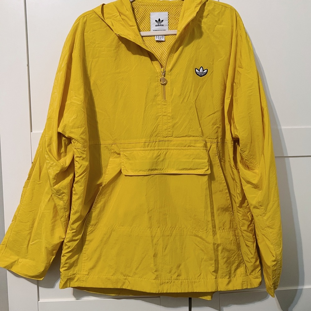 Adidas Active wear | Yellow Windebreaker